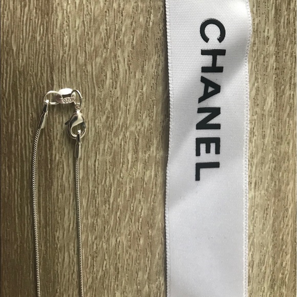 🖤Authentic CHANEL Zipper For Sale w 925 Necklace - Picture 8 of 12